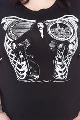 Camiseta de mujer de Morticia Addams