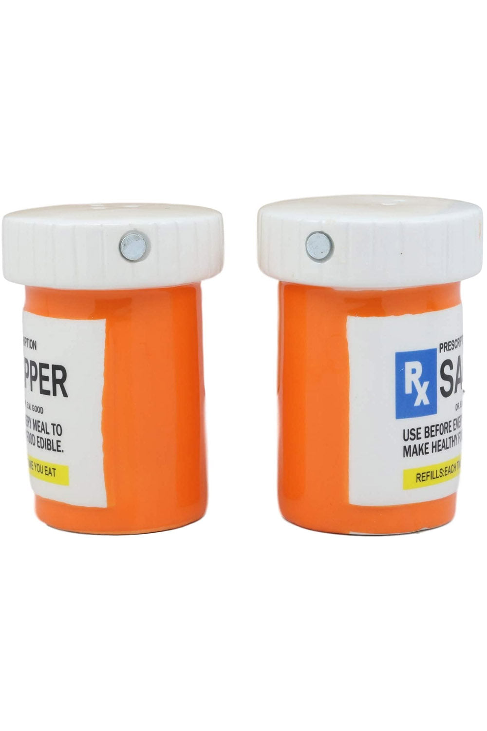 RX Pill Bottles Salt & Pepper Shakers