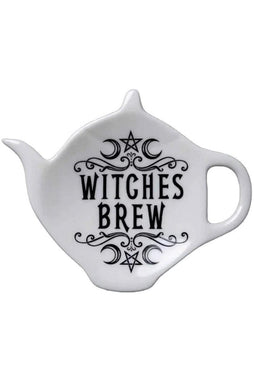 Crescent Witches Brew Tea Bag & Spoon Rest