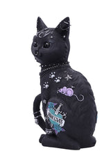 Estatua del gato de las nueve vidas