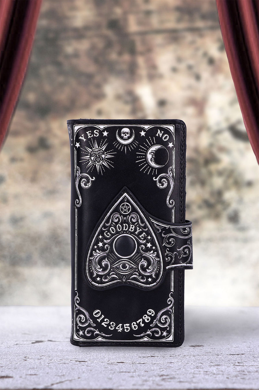 Spirit Board Planchette Embossed Wallet