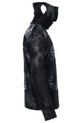 Camiseta blanqueada War Rig [NEGRO/GRIS]