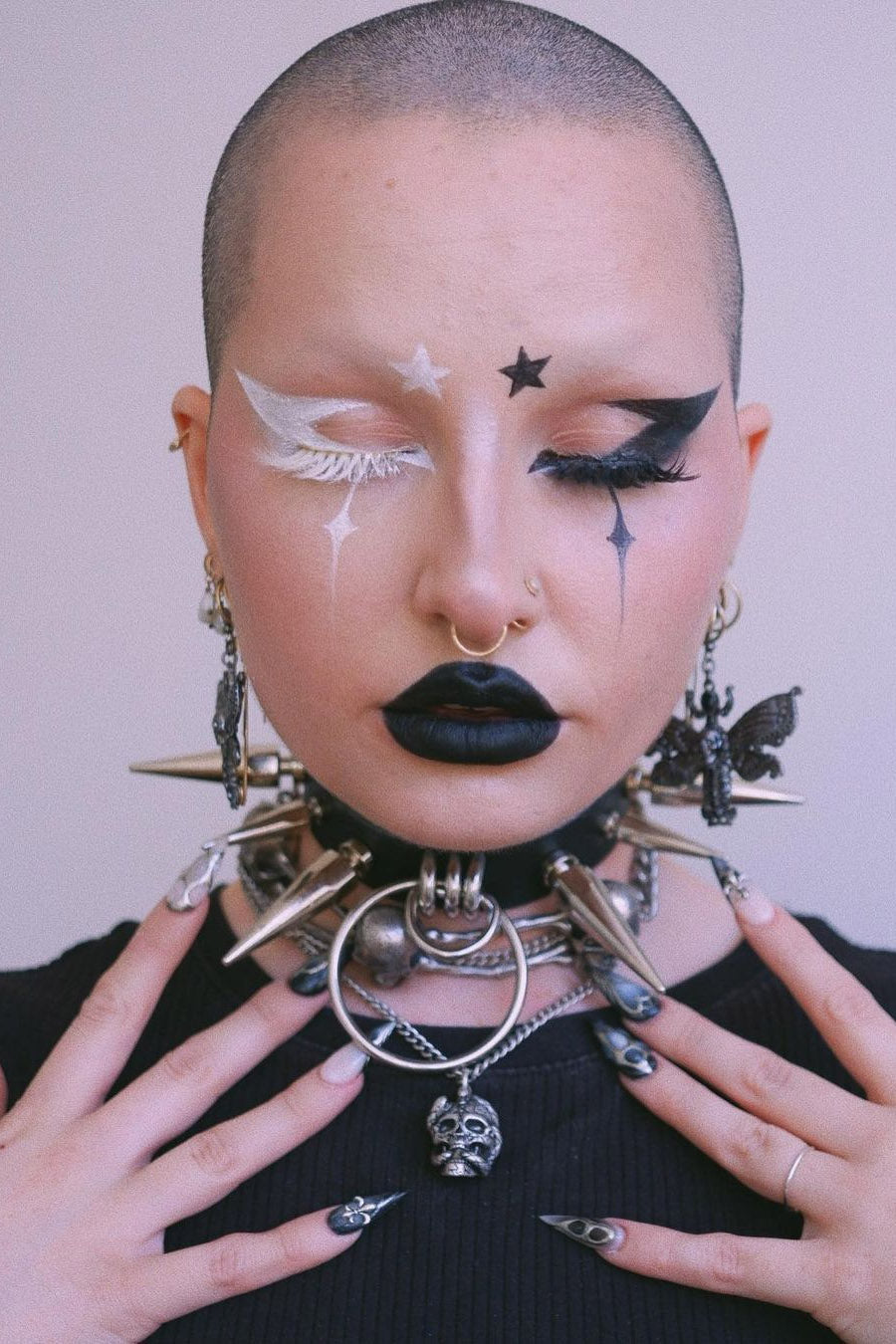 Synchro Spike Choker [SILVER]