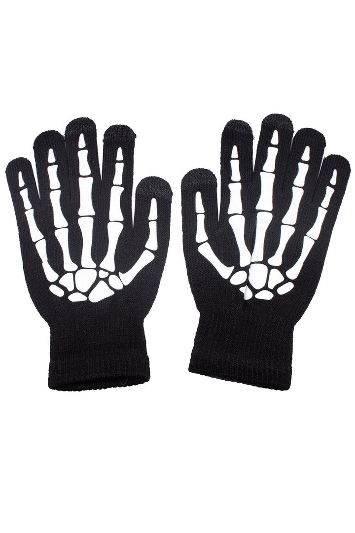 Dead Fingers Skeleton Gloves [Touch Screen]