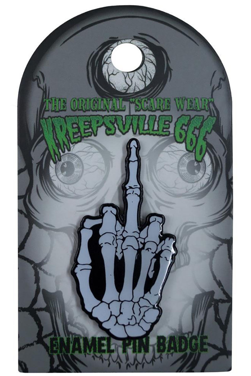 Middle finger pin