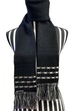 Barbed Wire Knit Scarf