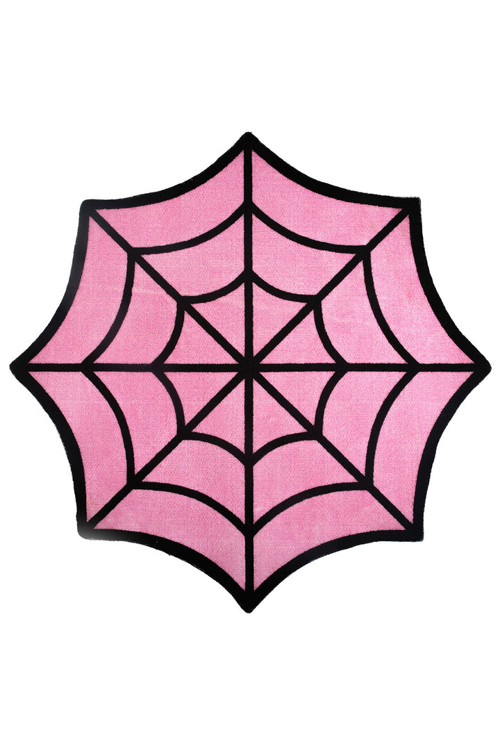 Spiderweb Rug [Pink]