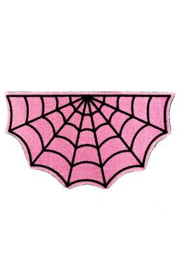Spiderweb Rug [Pink / Small]