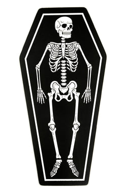Skeleton Coffin Kitchen Cutting Board