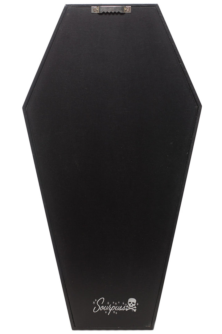 Striped Coffin Shelf [BLACK/WHITE]