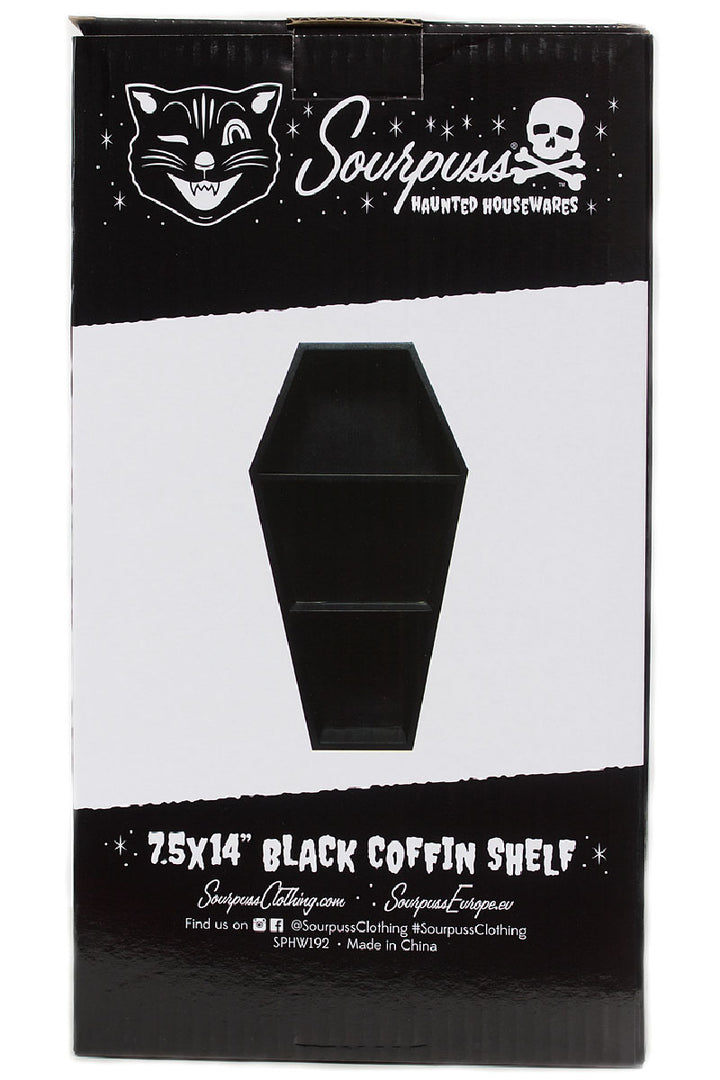 Sourpuss Coffin Shelf [BLACK]