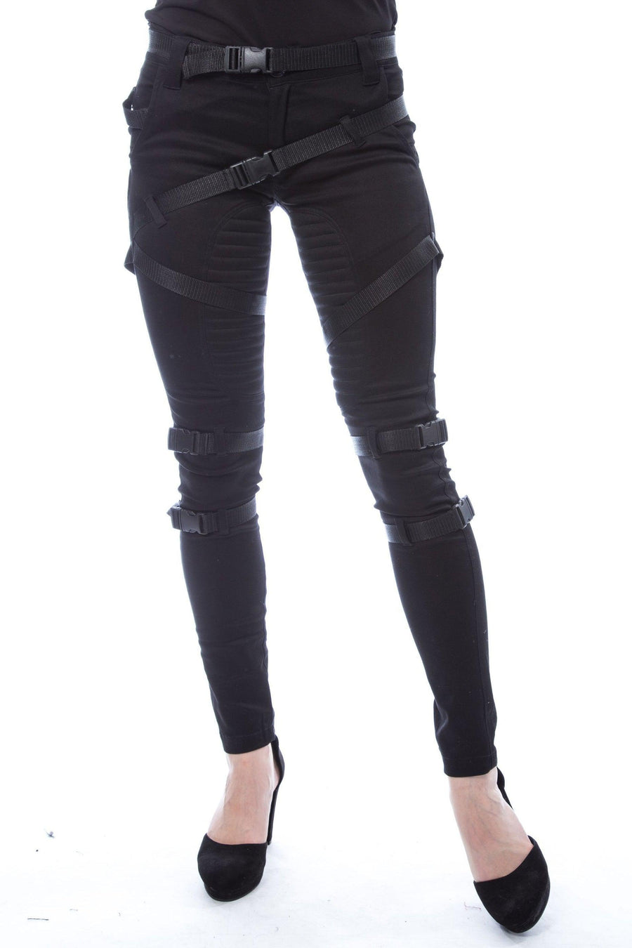 Poizen Industries Chemical Black Spitfire Pants - VampireFreaks