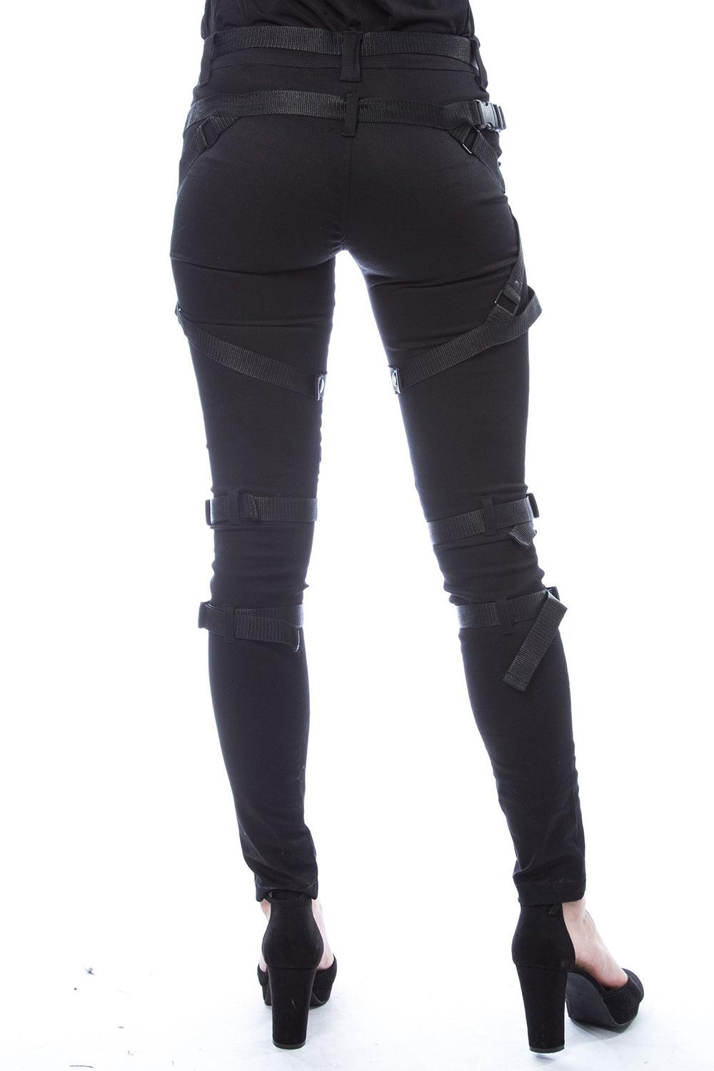 Poizen Industries Chemical Black Spitfire Pants - VampireFreaks