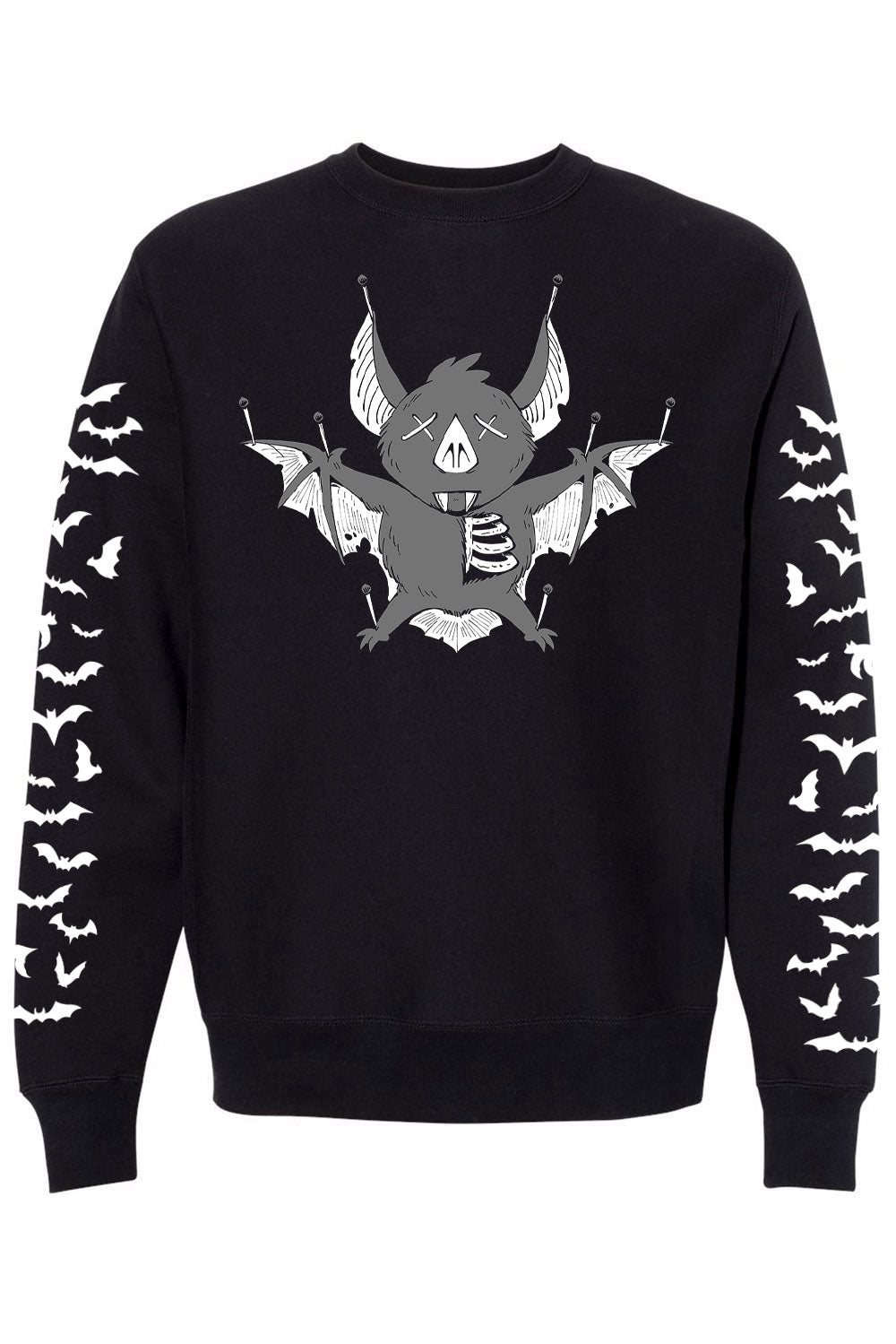 Taxidermy Bat Sweatshirt [Bat Sleeves]
