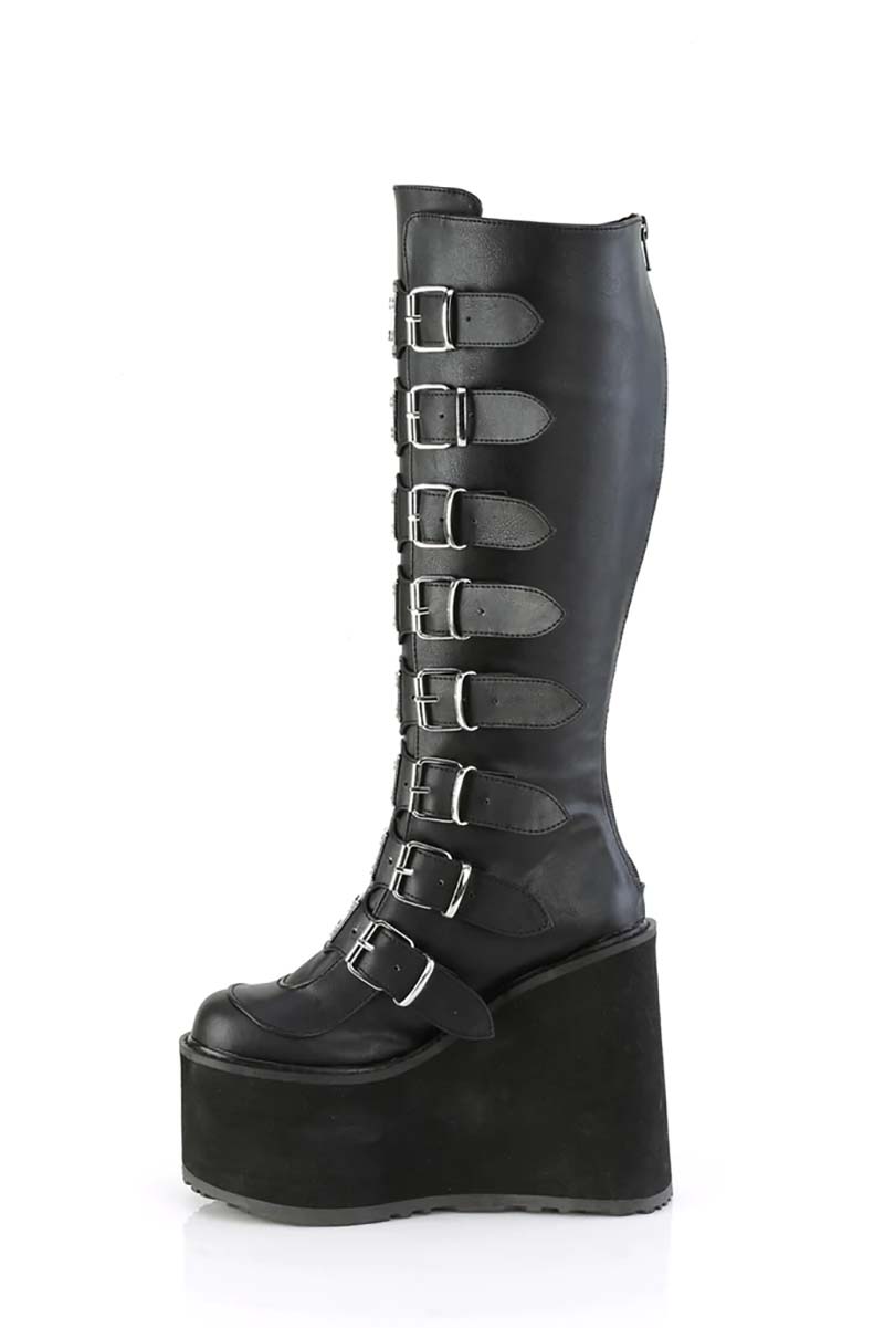 Slayeress Buckle Wide-Calf Boots [Swing-815WC Platforms]