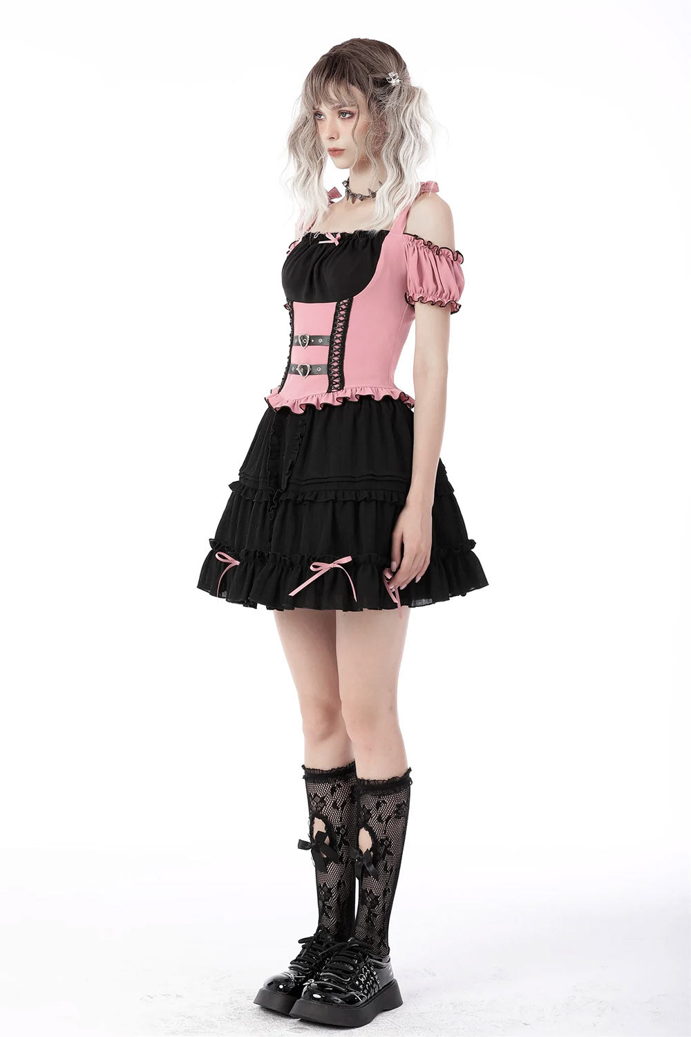 Paranormally Pink Corset Top