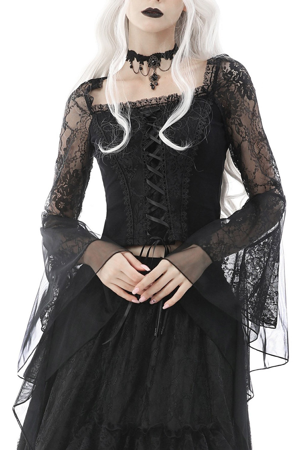 Specter Gothic Corset Top