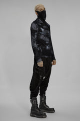 Camiseta blanqueada War Rig [NEGRO/GRIS]
