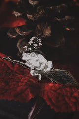 The Sticky Witch Toad Enamel Pin