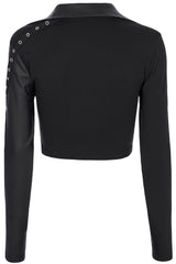 Split Personality Crop Top