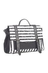 Spirit Summoner Striped Bag [BLACK/WHITE]
