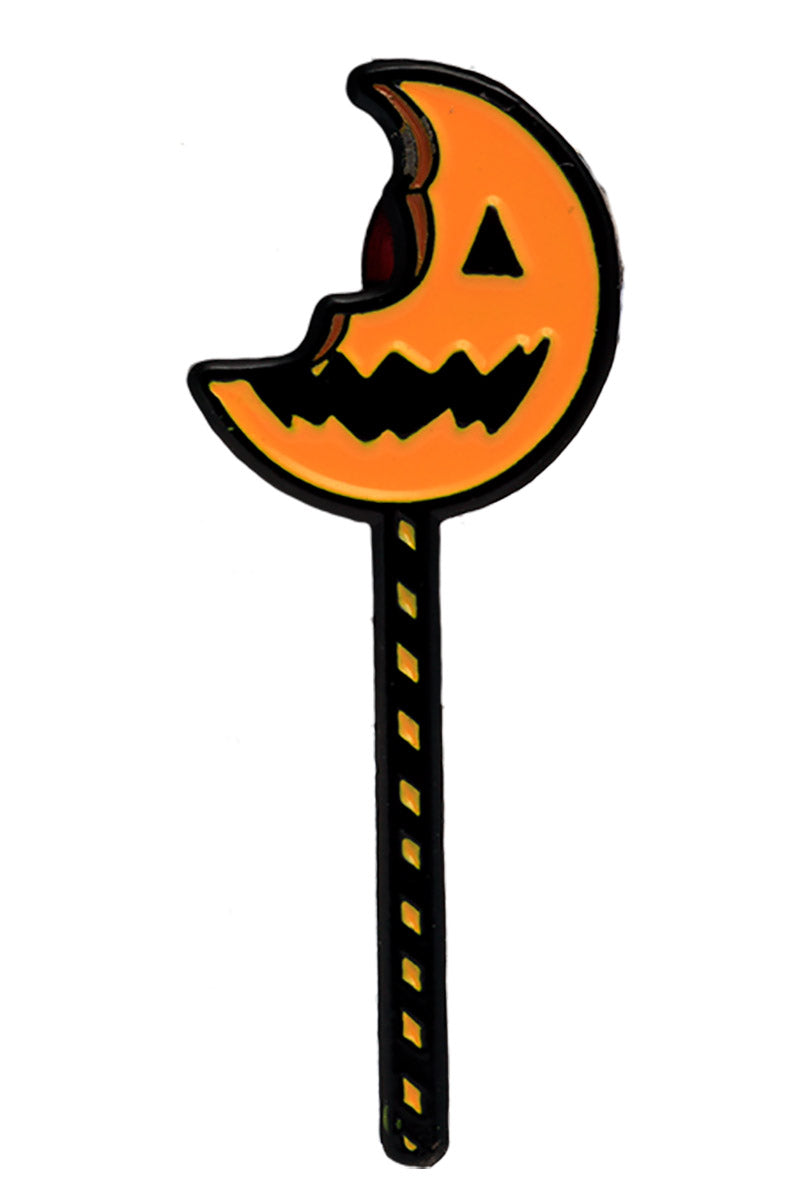 Trick r Treat Bitten Lollipop Enamel Pin