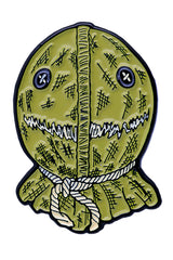 Trick r Treat Sam Burlap Sack Head Enamel Pin