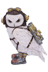The Aviator Pilot Snowy Owl Figurine