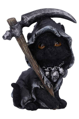 Amara Grim Reaper Cat Figurine