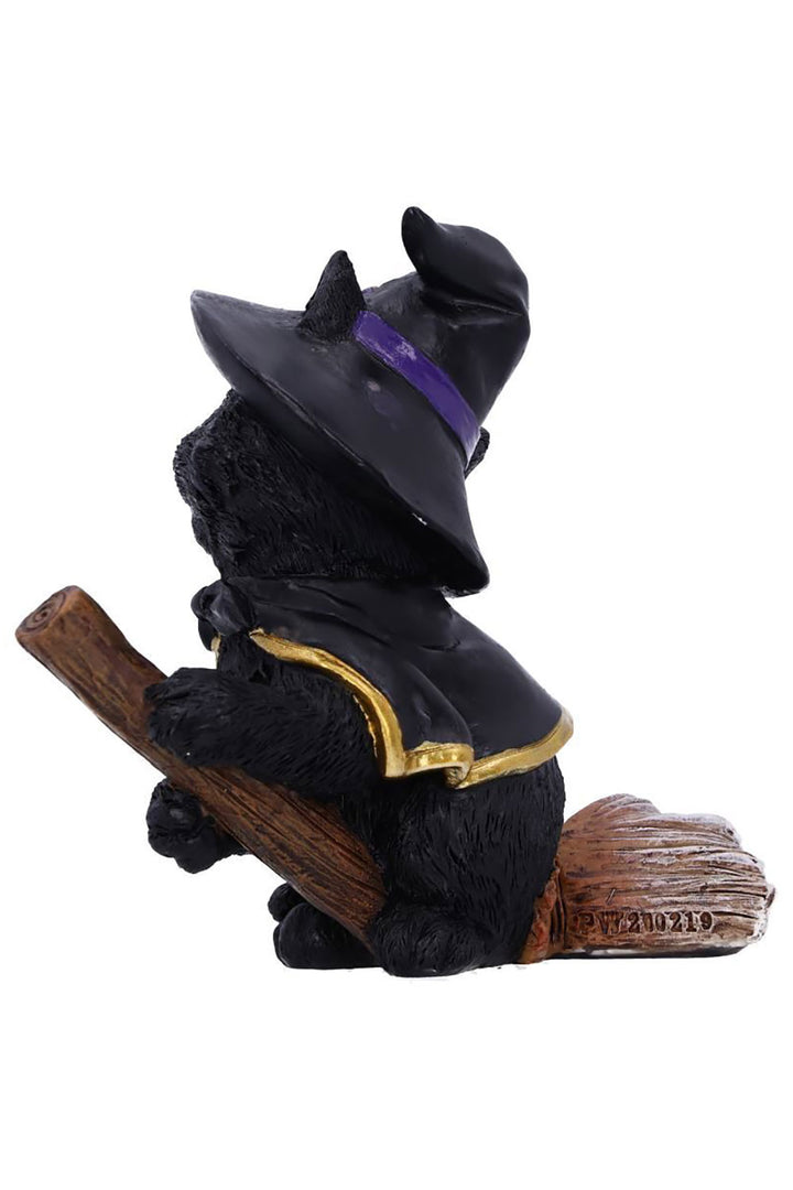 Tabitha Cat on a Broomstick Figurine