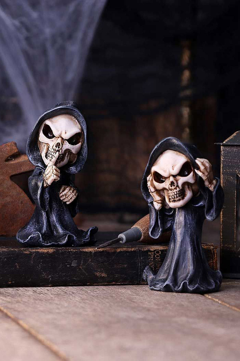 Three Wise Reapers Statue Set
