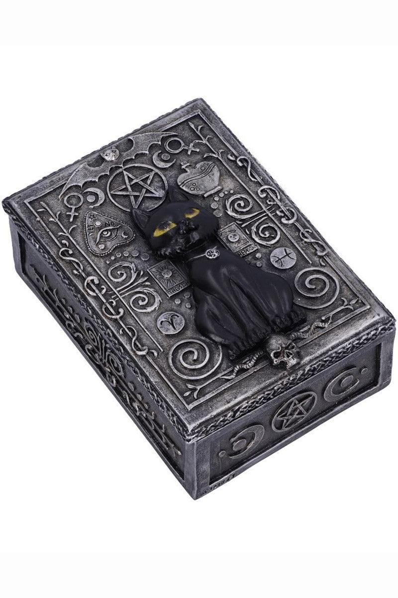 Pacific Giftware Black Cat Tarot Box - VampireFreaks