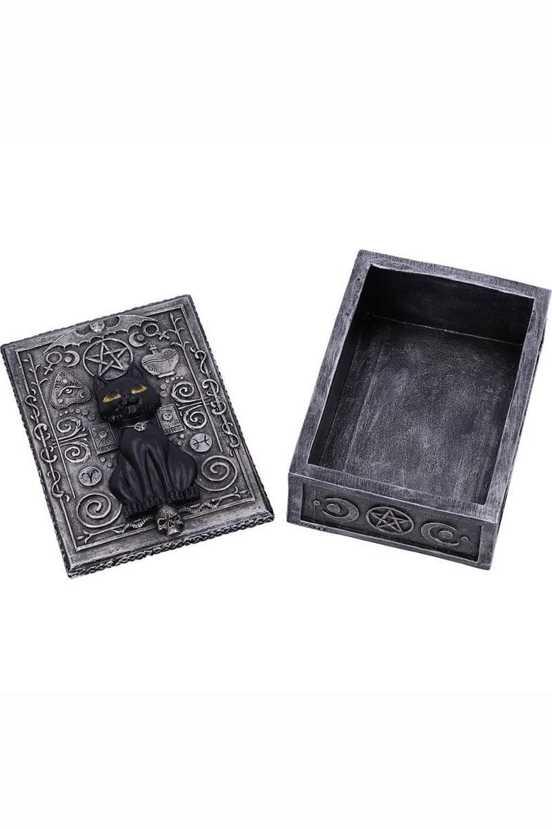 Pacific Giftware Black Cat Tarot Box - VampireFreaks