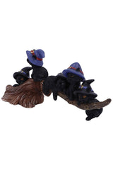 Purrfect Besenstiel-Statue