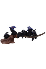 Purrfect Besenstiel-Statue