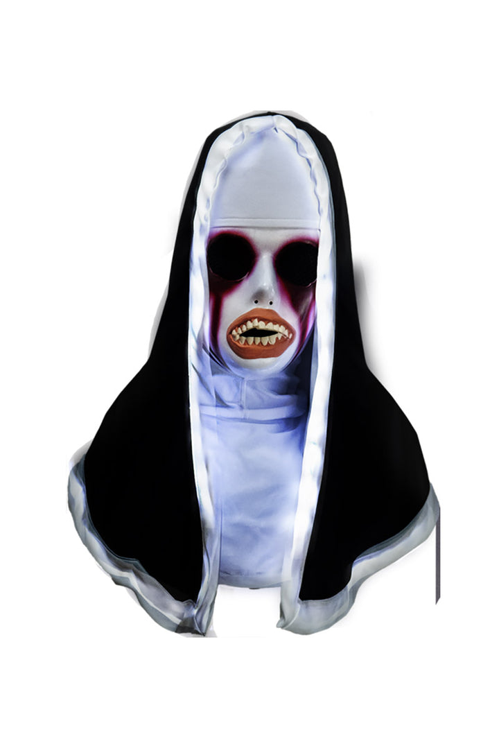 The Purge Nun Mask [Light-Up Hood]
