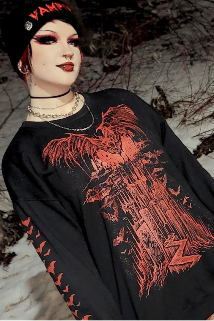 Vampire Castle T-shirt [BLOOD RED]