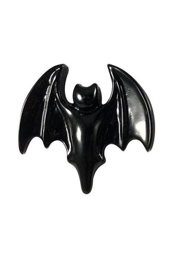 Bat Black Stud Earrings