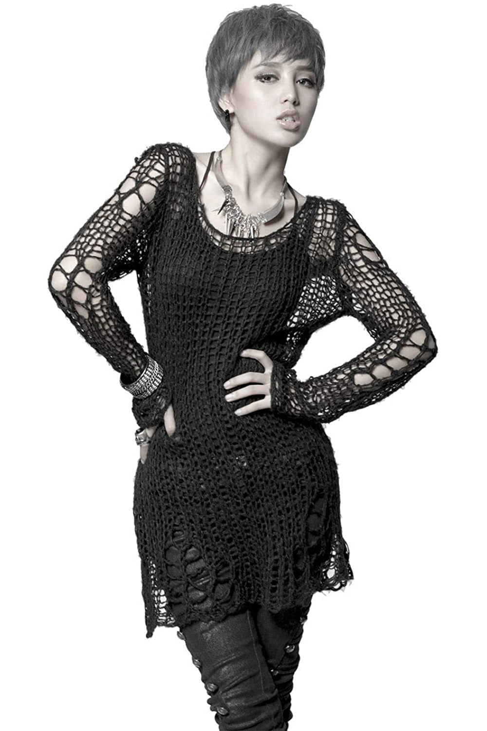 Maven Mystic Shredded Top