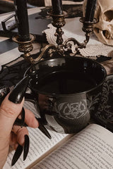Morticia XL Teetasse und Untertasse