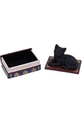 Salem Spells Black Cat Trinket Box