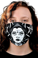 Wednesday Addams Occult Face Mask