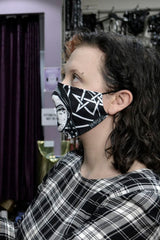 Wednesday Addams Occult Face Mask