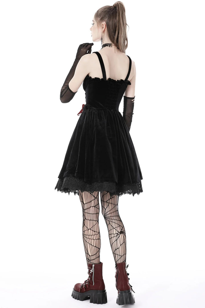 Blackhearted Velvet Dress
