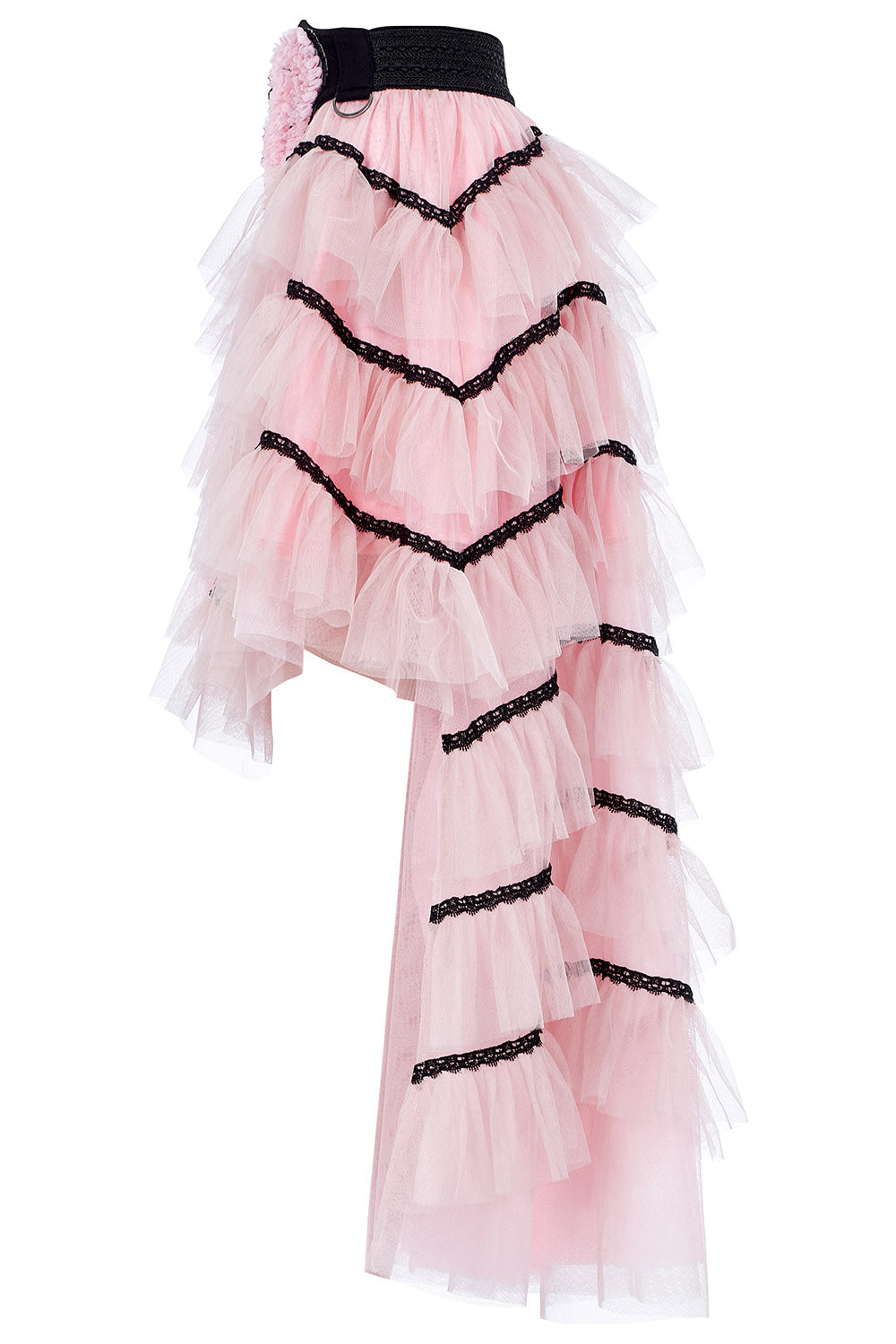 Pink Death Tulle Skirt [PINK]