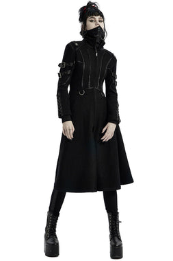 Midnight Militia Gothic Coat [BLACK]
