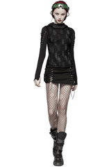 Ravenshade Distressed Hooded Top