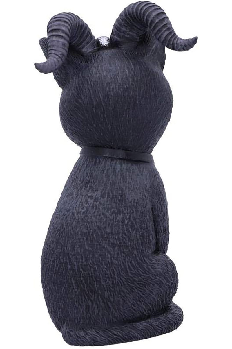 Pawzuph gehörnte Katzenfigur