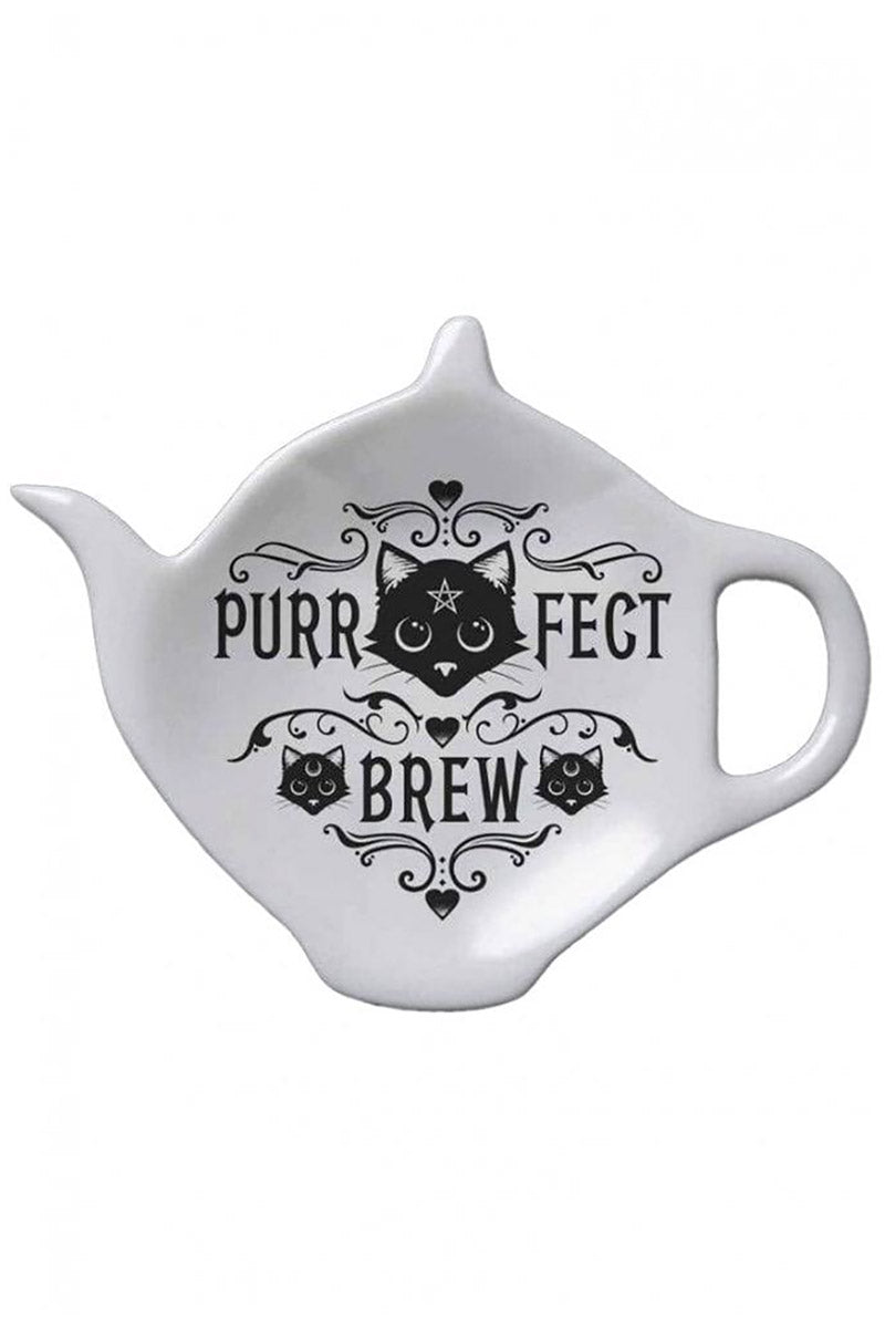 Purrfect Brew Tea Bag & Spoon Rest