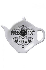 Purrfect Brew Tea Bag & Spoon Rest